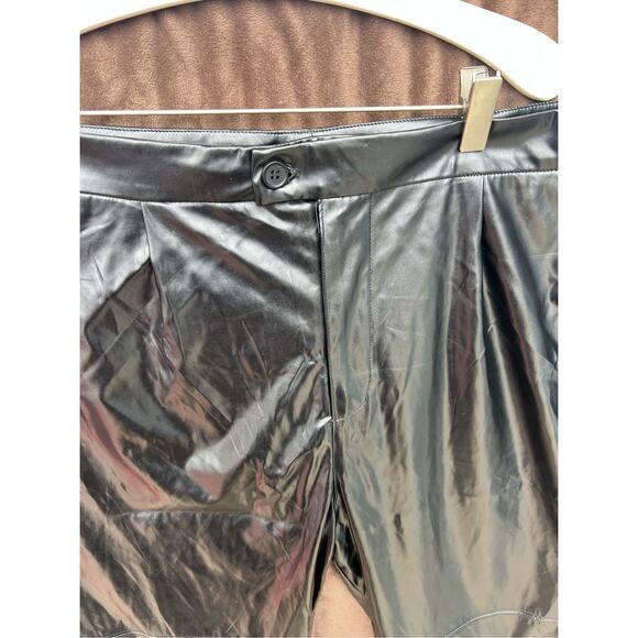 Halston Black Ankle Length Straight Leg Pants Woman’s Size XL NEW MSRP $89 - Picture 6 of 16